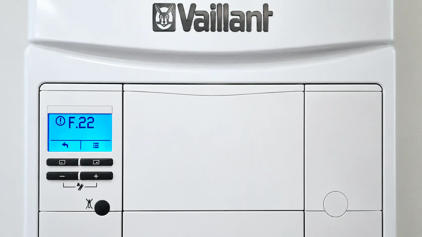 Prikaz koda greške na zaslonu Vaillant plinskog bojlera